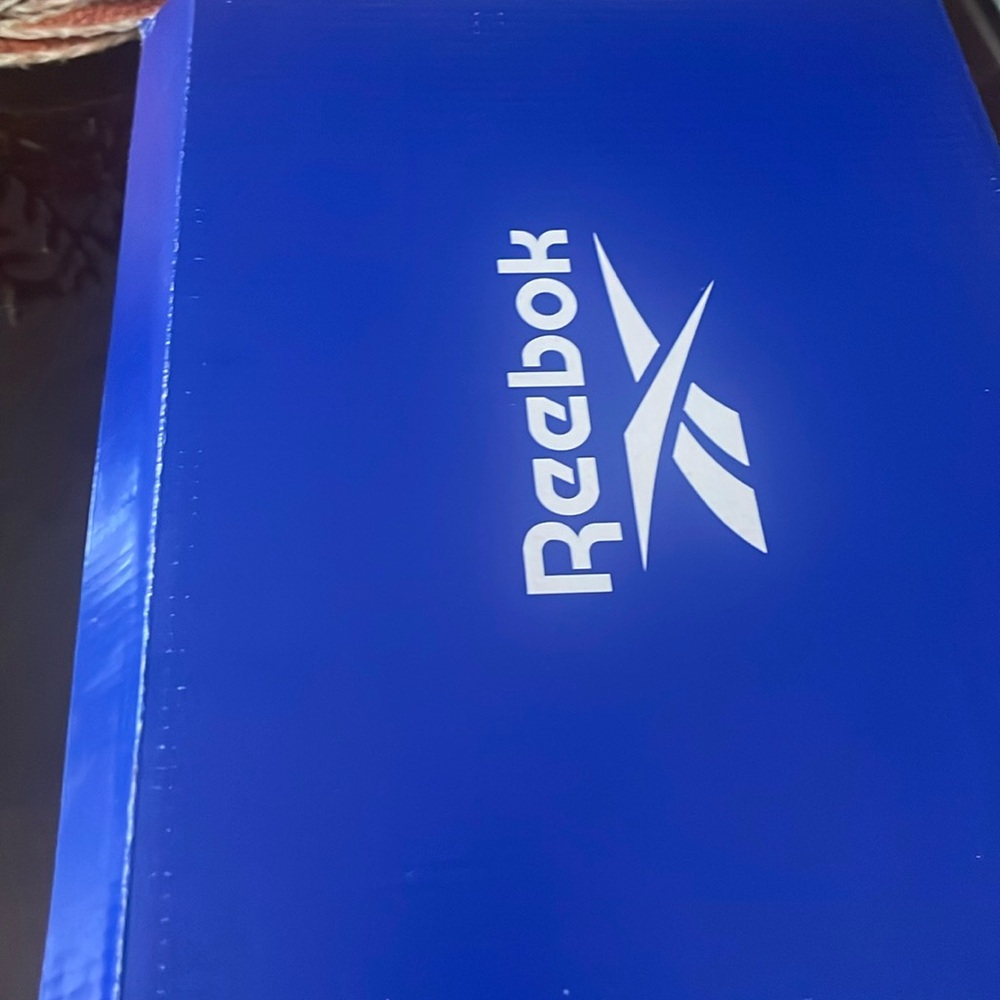 White Reebok sneakers. Worn twice